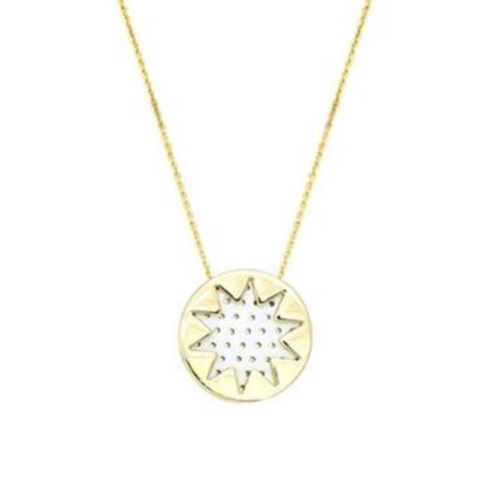 House of Harlow 1960 mini sunburst necklace